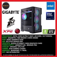 Office Value GAMING PC Desktop Intel Core 7 ultra 265F/32GB/16GB/1TB SSD/512GB SSD/RTX5060TI 16GB/60