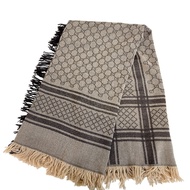 [二手] GUCCI GG 圍巾，ブラウン