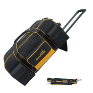 MELOTOUGH Rolling Tool Bag with Wheels,Large Capacity Tool Bag Organizer with Concealed Telescoping 