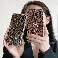 Foreign Trade Leopard Print Street Wear Suitable for Apple 17ProMax High-End iPhone16Pro Phone Case