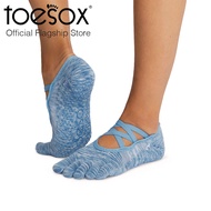 [New Collection]ToeSox Grip Full Toe Elle Tec ถุงเท้ากันลื่นปิดนิ้วเท้า รุ่น Elle Tec (Spring Fever)