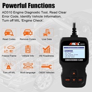 ANCEL AD310 Car Full OBD2 Diagnostic Tools OBD ll Automotive Professional Auto Code Reader Scanner C