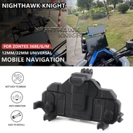 New For ZONTES 368E 368D 368M 368G 368 Motorcycle Accessories 12MM 22MM Stand Phone Holder Shock abs