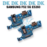 Samsung F52 5G E5260 USB Charger Connector, Original Pcb Board
