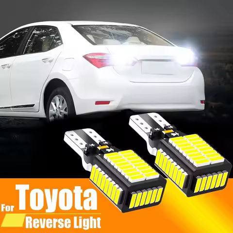 2x LED Reverse Light Bulb Lamp W16W T15 921 Canbus For Toyota Auris Avensis T27 CHR Camry Corolla FJ