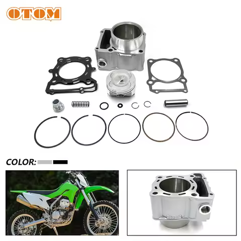 78mm Motorcycle Air Cylinder Kit For Kawasaki KLX250 1993-2018 KLX300 1996-2007 Air Cylinder Block P