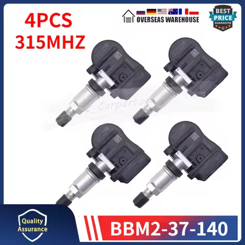 BBM2-37-140B 315MHZ TPMS Sensor Tire Pressure Monitor System For Mazda 2 3 5 CX-7 CX-9 RX-8 MX5 BBM2