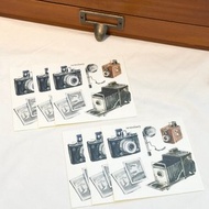 sensiary 攝影棚相機底片貼紙 v.1 6p