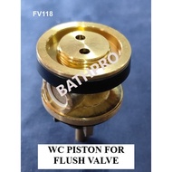 WC PISTON VALVE suitable for DOE, / JOHNSON SUISSE / ECONAX / TOTO EXPOSED / CONCEALED FLUSH VALVE