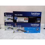 Brother TN-263 B,M,Y,C Toner 1 set Original
