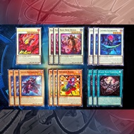 YUGIOH AE Asia English DOOD 1302 Rose Dragon Play Set [with Bramble Rose Dragon & Hate Rose Witch]