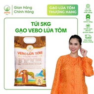 [SẢN PHẨM MỚI] Gạo VEBO Lúa Tôm Thượng Hạng APG ECO Hữu Cơ Mềm Dẻo Quy cách túi 5Kg