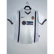 00-01 Valencia Home Jersey Football Jersey Sports T-Shirt