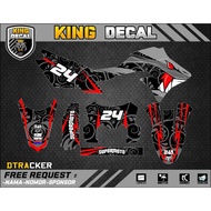Decal DTRACKER DECAL KLX BF KLX OLD KLX S DECAL KX CUSTOME DECAL KLX BF 17