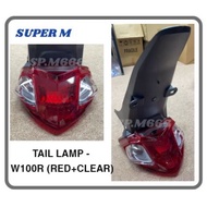 HONDA WAVE 100 R W100R W 100R W100 R WAVE100R TAIL LAMP WITH MUDGUARD SET LAMPU BELAKANG DGN MUDGUAR