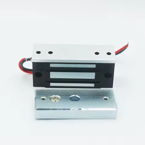 Access Control lock 60kg Magnetic Lock 60kg 100lbs Electric Magnetic Lock DC 12V Single Door Electro