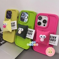 Korean Style Phone Case For Samsung Galaxy J4+ J6+ J2 Prime Grand Prime J7 Prime Cute Cover Colorful Fashion Pillow Shape Holder Mobile Phone Case