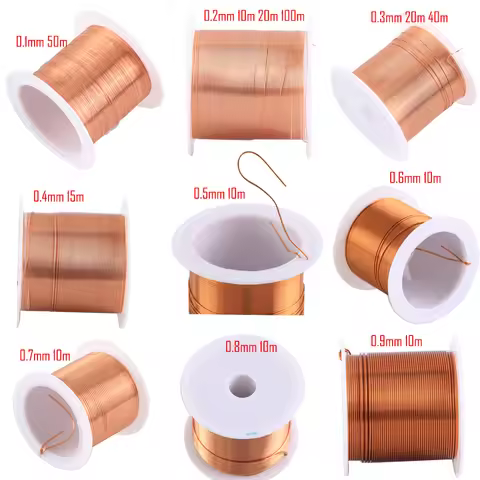Coil Copper Wire0.1mm 0.2mm 0.3mm 0.4mm 0.5mm 0.6mm 0.7mm 0.8mm 1.20mmCable Copper Wire Magnet Wire
