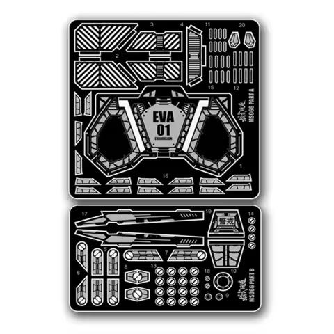 MSWZ MS066 Metal Etching Sheet RG EVA Unit 01 for Gundam Scale Model Accessories Detail Parts Upgrad