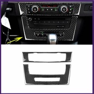 【BET】Carbon Fiber Air Condition CD Panel Trim For For For For For BMW 3 Series E90 E92 E93 2005-12[m
