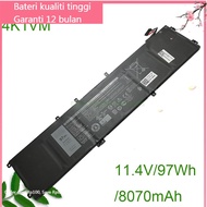 Asal laptop Bateri 4K1VM 11.4V 97Wh V0GMT 56Wh  For Vostro 15 7500 XPS G7 17 7700 P46E  XYCW0 NCC3D 