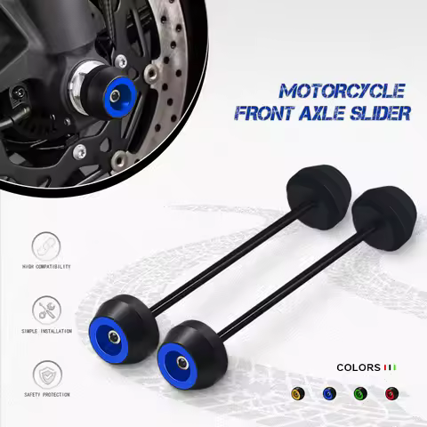 For YZF-R3 2015-2025 YZF-R25 2014-2025 Front Rear Axle Fork Wheel Protector Crash Slider Pad Motorcy