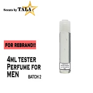 (Batch 2) Scents By Tala 4ml tester Perfume for Men Oil Based Long Lasting