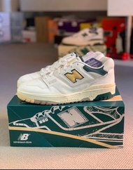 🔝Aime Leon Dore x New Balance 550聯名款 白黃綠配色 男女同款運動鞋