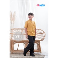 TOP OHBABY BRAND CHILDREN'Skoko CODE YT 4 AGES 4-5 YEARS MADE OF TOYOBO MATERIAL IN TURMERIC YELLOW