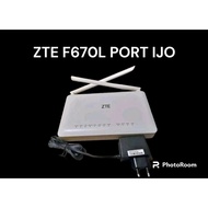ONT ZTE F670L/V3 V1 PORT IJO