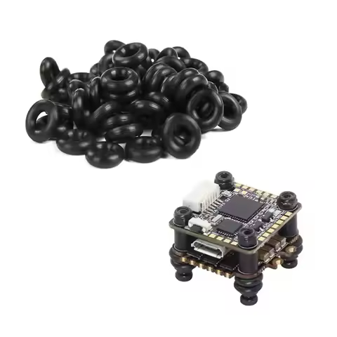 50Pcs M2 M3 O Shape Silicone Rubber Washer Shock Absorber For F3 F4 Flight Controller F405 F411 30A 