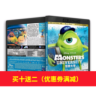 （READY STOCK）🎶🚀 Monster University [4K Uhd] [Hdr] [Panoramic Sound] [Diy Chinese Characters] Blu-Ray Disc YY