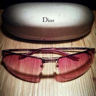 DIOR 粉紅時尚眼鏡 （含盒）
