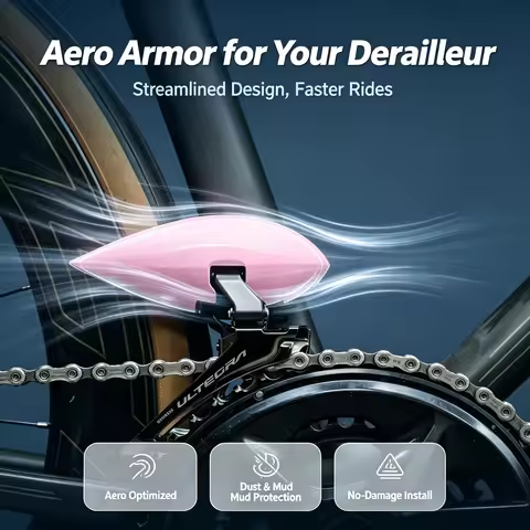 Front Derailleur Aero Fairing Wind Deflector Clip-on for Shimano Ultegra R8170 Dura-Ace R9270 12 Spe