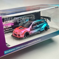 DCM 1/64 Kevmannz 1996 Honda Civic EG6 Hatchback Wide Body Hobby Expo 2025
