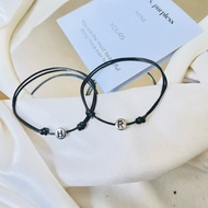 Letter Bracelet || Initial bracelet || Couple letter bracelet || Free box & Cute Stickers