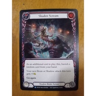 FAB Shaden Scream Dusk till Dawn Flesh and Blood TCG Shadow Brute Action DTD