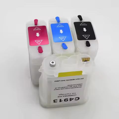Empty Refill For Hp82 hp10 82XL 10XL 10 82 Refillable ink Cartridge For HP Designjet 500 500ps 800 8