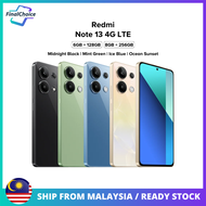 Xiaomi Redmi Note 13 4G LTE/5G (8GB+256GB) Original Xiaomi Malaysia Warranty