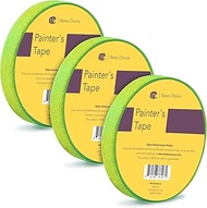 Bates- Painters Tape, 0.7-Inch, 54 Yards/Roll, 3 Pack, Green, Painting Tape for Walls, Masking Tape,
