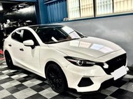 2017 Mazda 3 4D 2.0#強力過件99% #可全額貸 #超額貸 #車換車結清