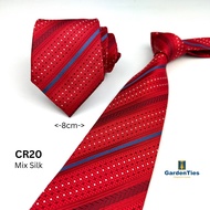 Red Necktie, Red Stripe Tie with Pattern, Red Necktie, neckties neck tie for men, Tie Merah, Red Pat