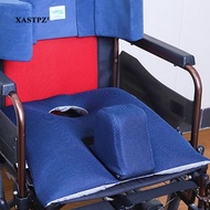 [Xastpz1] Wheelchairs Seat Cushion Chair Pad Anti Decubitus Transfer with Washable Cover Breathable Prevent Forward Sliding for Patients