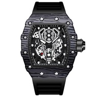 BINBOND B8577 Top Luxury Men Quartz Watch Hollow Waterproof Mens Watches -6