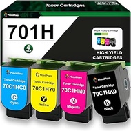 Compatible Toner Cartridge Replacement for Lexmark 701H CS310dn CS410dn CS310n CS310 CS510de CS410n 