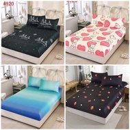 TNC King Size Canadian Bedsheet 5 in 1 Pillowcase Set (1 Bedsheet+2 pillowcase+2 Extra Pillowcase)