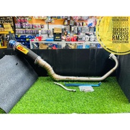 Y15ZR LC135 EXHAUST GL RACING CARBON 100 [READYSTOK]