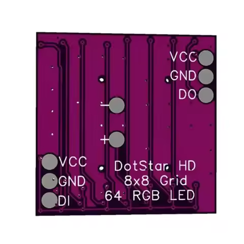1-10pcs Dotstar High Density 8x 8 Matrix 64 Bit Rgb Led Pixel Screen