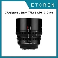 7Artisans 25mm T/1.05 APS-C Cine Lens