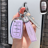 Smart car key cover For Hyundai i20 IX25 IX35 IX45 i10 Elantra Sonata senta fe Tucson Creta Stargaze